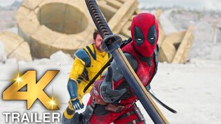 DEADPOOL & WOLVERINE "Deadpool Gets New Adamantium Katanas" Trailer (4K ULTRA HD) 2024 | Deadpool 3