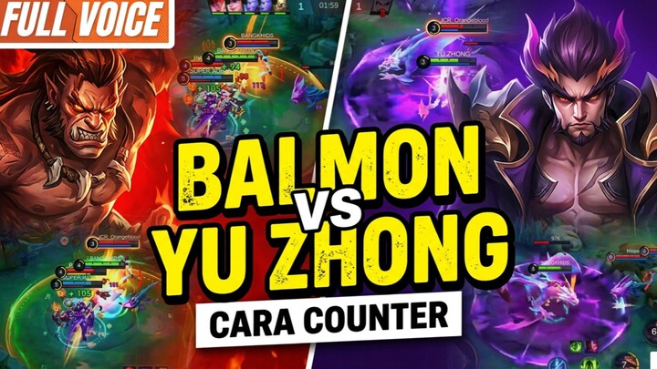 JANGAN TAKUT LAGI VS YU ZHONG ❗ RAHASIA MENANG EXPLANE PAKAI BALMOND