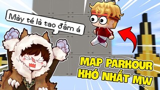 SIRO DẠY KHANG TRỞ THÀNH PRO PHÁ ĐẢO MAP PARKOUR KHÓ NHẤT MINI WORLD VÀ CÁI KẾT