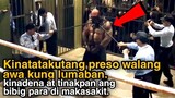 Kinatatakutang preso walang awa kung lumaban - Kinadena ang kamay at paa baka makasakit ng iba