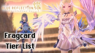 Tier List buat Fragcard Blue Reflection Sun