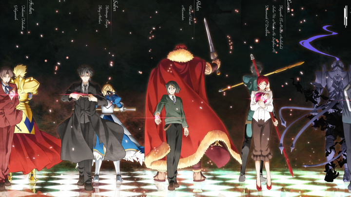 【fate/高燃/极夜地平线】传承正义的伙伴。
