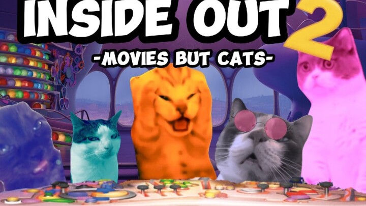 Open Inside Out 2 with Cat MEME