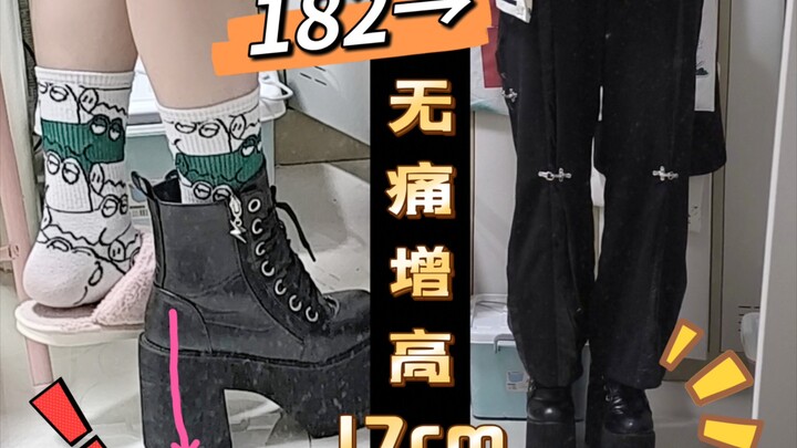 【Dantai】Oh my gosh! I've painlessly grown 17 cm—I'm now 182 cm tall thanks to these insoles!!