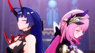 【 Honkai Impact 3 MMD／4K／60FPS】Elysia & Raiden Mei【Nerve Impulse】