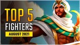 Top 5 Best Fighter Heroes in August 2021 | Khaleed Makes a Comeback! Mobile Legends
