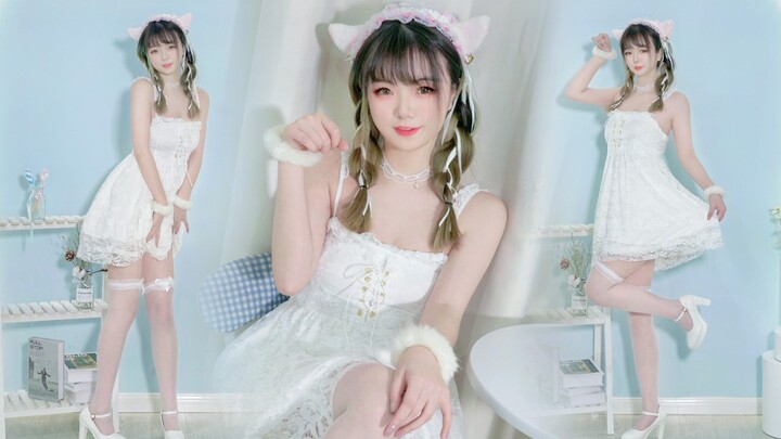 น้องแมวน้อยขี้อ้อน น่ารักนุ่มนิ่ม~ ◇ก้าวเดินเบาๆ แบบแมว◇ เวอร์ชันพิเศษสำหรับแมวขาว♡ Like a cat
