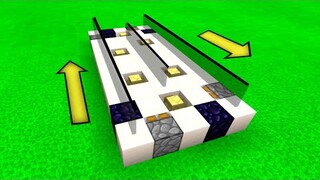 Cara Membuat Travelator/Eskalator Datar Di Minecraft