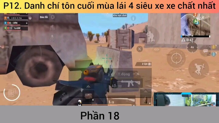 Danh chú tôn cuối mùa lái 4 siêu xe #18