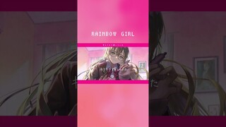 RAINBOW GIRL / 家長むぎ cover. #shorts