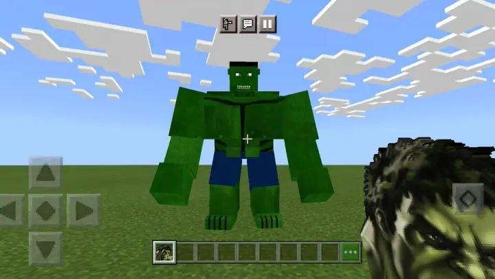 Hulk ADDON in Minecraft PE