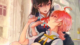 "Jelas aku tidak menyukainya, tapi aku ingin menciumnya? Bernafsu~"