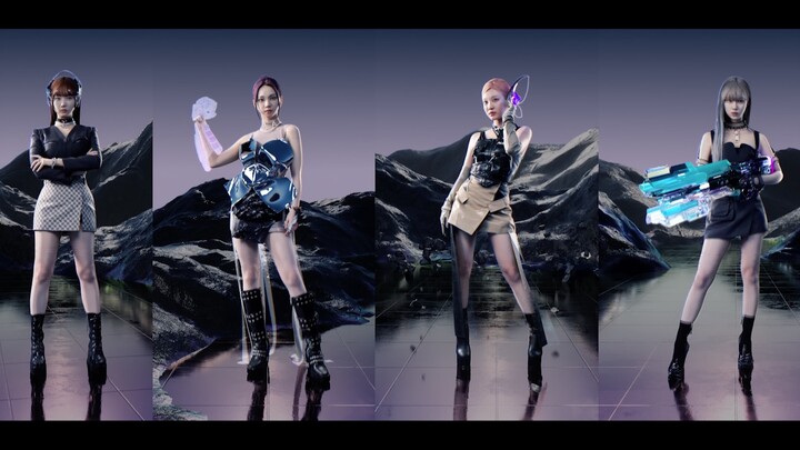 【4K】aespa «Girls» dengan daya pukau 4x!! Perlengkapan sudah siap, segera pilih karakter game Anda!