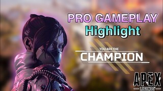 PRO GAMEPLAY HIGHLIGHT & BEST SNIPER FPP #05 - APEX LEGENDS MOBILE