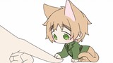 【APH】 Móng mèo trên đầu