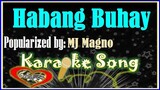 Habang Buhay Karaoke Version by MJ Magno -Minus One-  Karaoke Cover