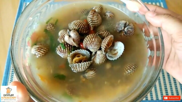 KAMU HARUS COBA RESEP SUP KERANG DARA SEGAR INI