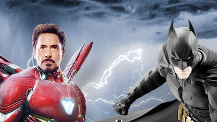 So sánh các anh hùng Marvel DC, Người Sắt VS Batman, ai mạnh hơn?