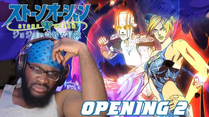 MOST DEPRESSED REACTION EVER! JOJO'S BIZARRE ADVENTURE: STONE OCEAN OPENING 2 EPISODE 38 REACTION