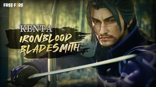 Kenta: Ironblood Bladesmith | Free Fire Tales