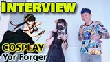 Interview Cosplay Yor Forger - pake Inggris loh