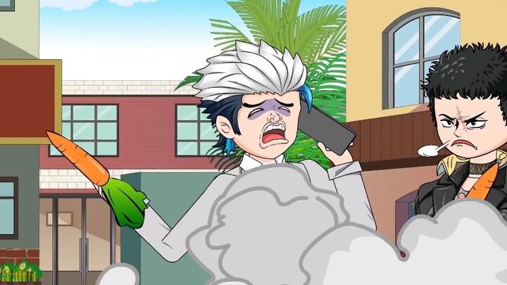 The gangster's only son took an interest in me and cornered me. He threatened to report me and force