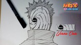 menggambar Obito Uchiha dari anime [NARUTO] 🎭