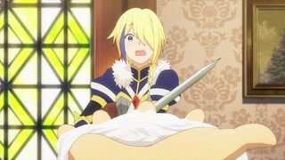 Kazuma showed his strength and stole the panties of the female knight, and the princess was stunned~