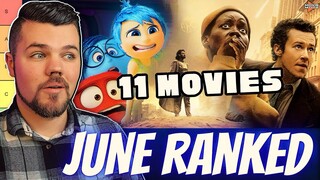 June 2024 Movies RANKED (Tier List)