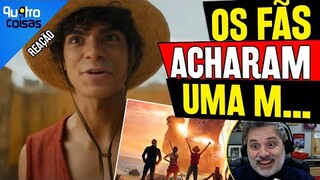 FÃS DE ONE PEACE SE REVOLTAM CONTRA MAIS UM LIVE ACTION DA NETFLIX, O QUE EU ACHEI?