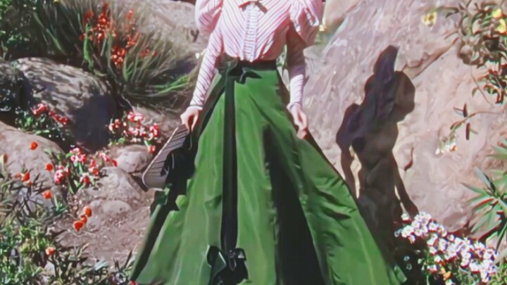 “A princess who ran out of a retro fairytale”