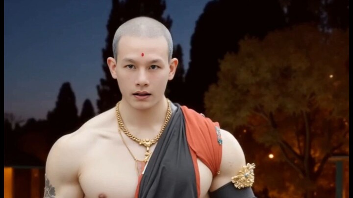 蹲在墙角的废砖头上，用粉笔头歪歪扭扭地写下