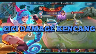 Cici damage kencang 🔥