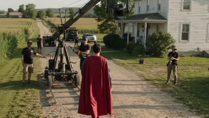 Superman Shooting BTS , 😱 #Shooting #BTS