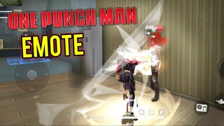 Can the Free Fire One Punch man emote do damage?