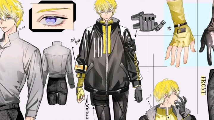 【Sonny】Official model (setting picture is so hot