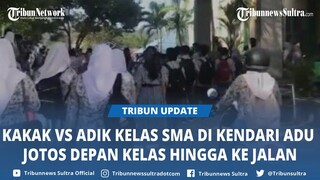 Viral Video Kakak Vs Adik Kelas Siswa SMA di Kota Kendari Adu Jotos hingga ke Pinggir Jalan
