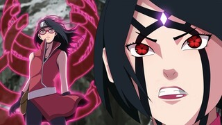 el FUTURO PODER de SARADA UCHIHA en BORUTO SHIPPUDEN (naruto)