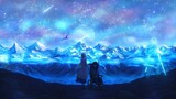 [wallpaper engine] Đao Kiếm Thần Vực hình nền Kirito Alice bầu trời đầy sao đàn piano bất diệt phiên