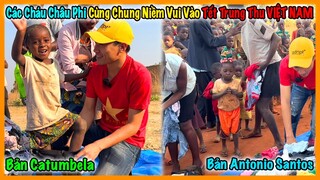 Quang Dũng || Hòa Vào Dịp Tết Trung Thu Của Việt Nam - Các Cháu Châu Phi Cũng Có Quần Áo Mới Để Diện