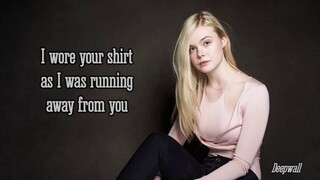 Elle Fanning - Wildflowers (Lyrics 2020)