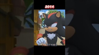 #shorts Evolution of Shadow The Hedgehog | #edit #shadow #evolution #sonic #shadowthehedgehog