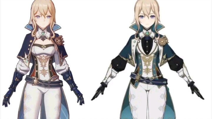 Genshin Impact Version 2.4: Character Appearance Adjustments — Before and After Comparisons