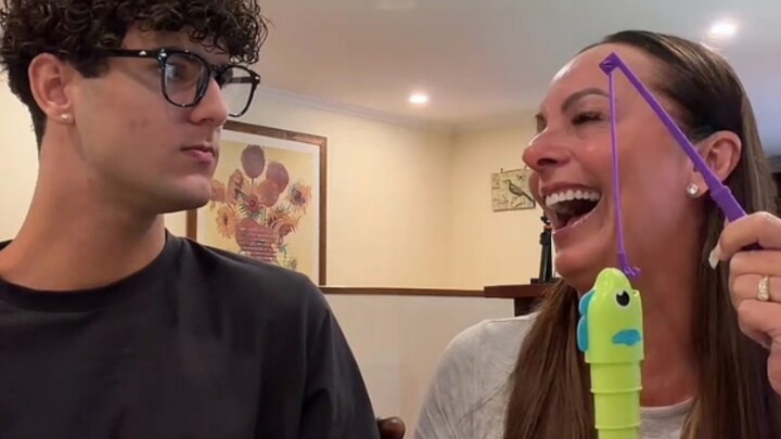 Labubu Mother-and-Child Fishing Game Challenge