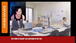 Bos cewe digenj*t di kantor