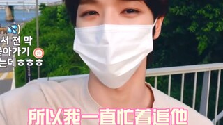 【成灿：以为只是随便骑一下，没想到骑车追了jeno哥一个半小时】李诺备战奥运拉练罢了