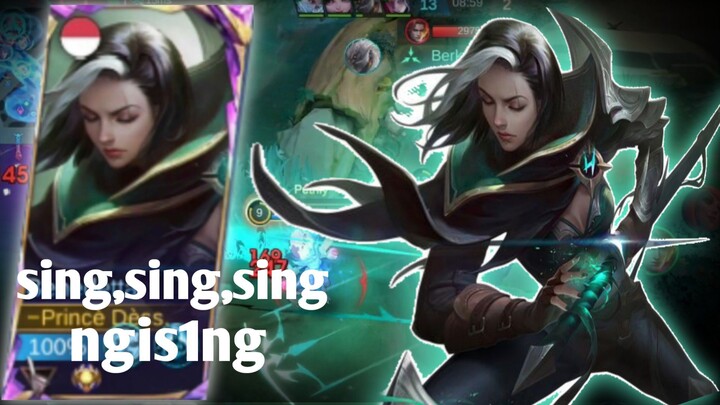 sing,sing,sing...tapi bukan lance🤭