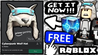 FREE ACCESSORY! HOW TO GET Cyberpunk Wolf Hat! (ROBLOX PRIME GAMING)