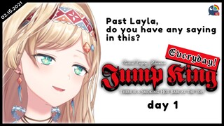 【JUMP KING Day 1】Everyday Challenge Starts!【NIJISANJI ID | Layla Alstroemeria 】