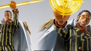 Đô đốc đầu tiên! Hai phụ kiện Luffy đi kèm? Sản phẩm mới của Bandai SHF Soul Limited Kizaru - Future